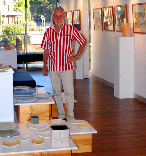 Joel Smoker ceramics exhibition at Zigzag