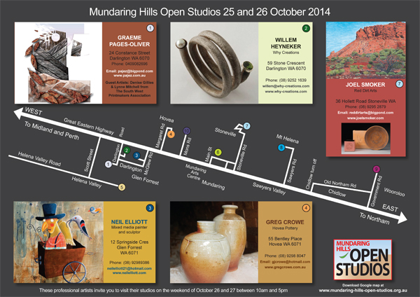 Mundaring Hills Open Studio 2014